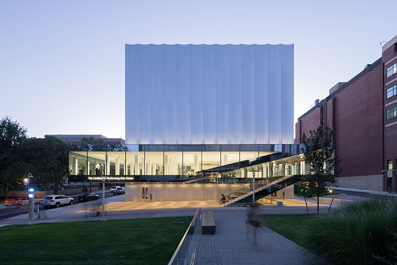 Shawmut Design and Construction completes 101,000 s/f The Lindemann Performing Arts Center at Brown University
